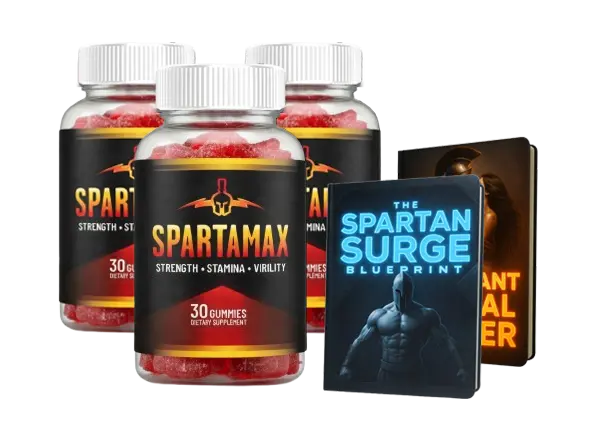 Spartamax 3-bottle pack with 2 free bonus guides