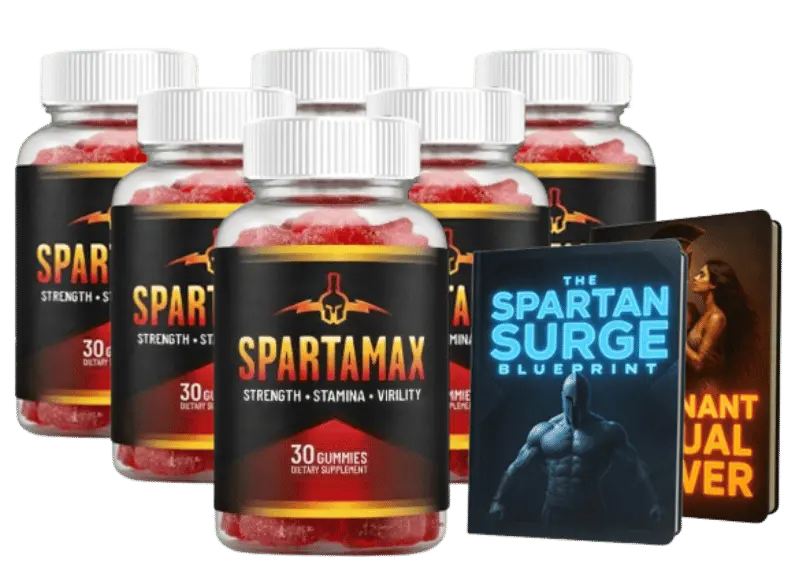 Spartamax 6-bottle pack with 2 free bonus guides